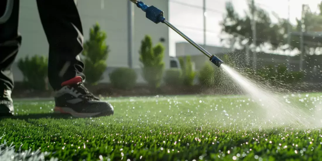 Eco-friendly artificial grass maintenance solutions in Helderberg, Paarl, and Stellenbosch, ensuring long-lasting and durable synthetic turf.